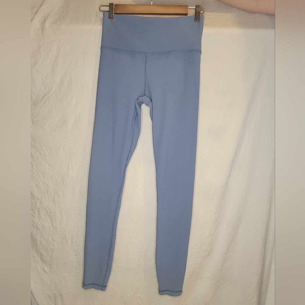 Athleta Elation Tight Ribbed Leggings Size Med